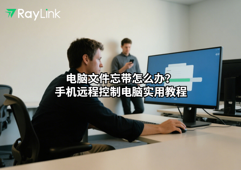 电脑文件忘带怎么办？手机远程控制电脑实用教程